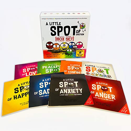 A Little SPOT of Emotion Books 1-8 for Anger Management & Peaceful Mind
| A Little SPOT of Emotion Book Box Set for All