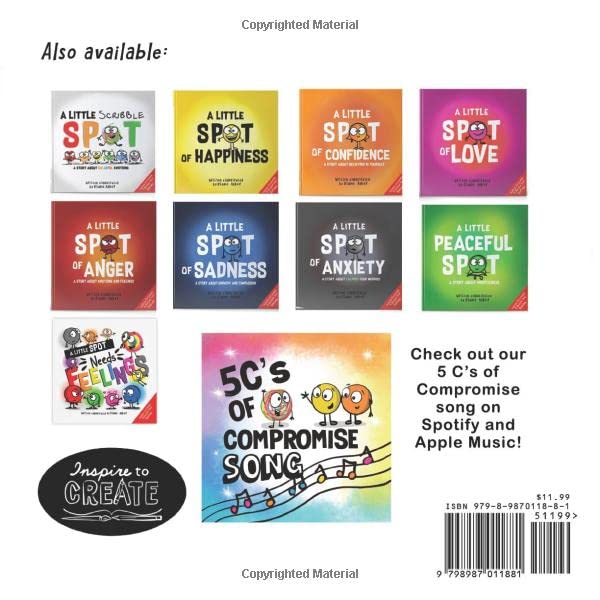 A Little SPOT Learns to Compromise: Story Book for Kids Aged 4-8 About Problem Solving and Sharing 128 PagesSoftcover