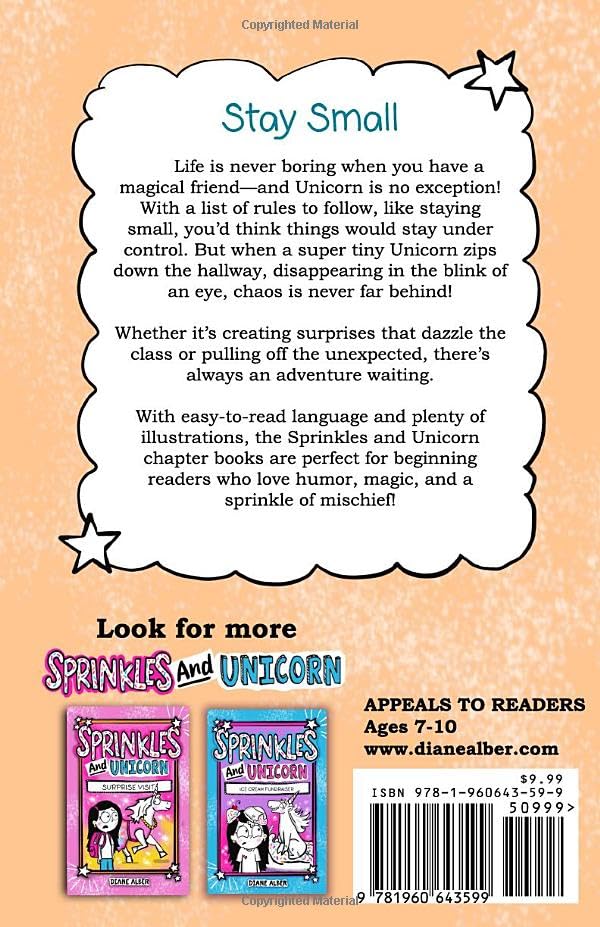 Sprinkles and Unicorn Funny Illustrated Chapter Books for Kids Ages 7-10: Comedy Adventure Stories